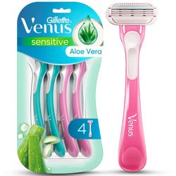 Máquina de Afeitar Venus Sensitive Mujer Desechable 4 un.