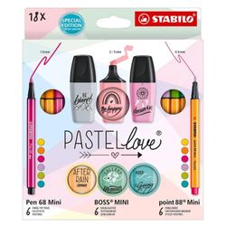 18 Pack Pastel Love