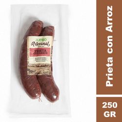 Prieta con Arroz Al Vacío 250 g - Jumbo - $2.790