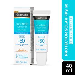 Protector Solar Neutrogena Sun Fresh FPS 50 Sin Color 40 ml