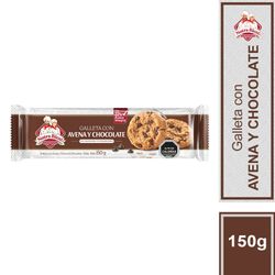Galletas Nutra Bien con Avena y Chocolate 150 g
