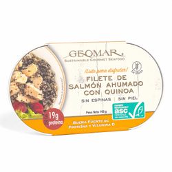 Ensalada Salmón Ahumado Quinoa Geomar 160 g