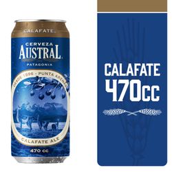 Cerveza Austral Calafate Ale 5.0° Lata 470 cc