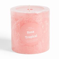 Vela Pilar 7 cm Coral
