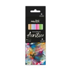 Marcadores Acrílicos Proarte 4 un.