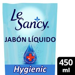 Jabón Líquido Le Sancy Hygienic Doypack 450 ml