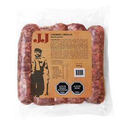 Chorizo Criollo Argentino JJ 500 g - Jumbo - $6.050