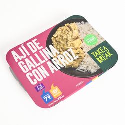 Ají de Gallina con Arroz Take A Break 350 g