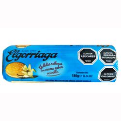 Galletas Rellenas Vainilla Elgorriaga 180 g