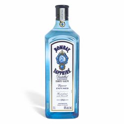 Gin Bombay Saphire 47° Botella 1000 cc