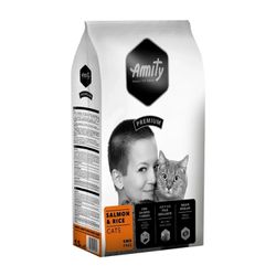 Alimento Gato Amity Premium Salmón y Arroz Esterilizados 10 kg