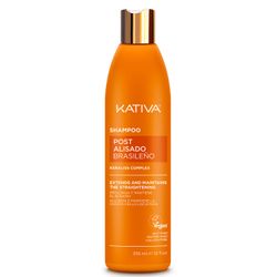 Shampoo Kativa Post Alisado Brasileño 355 ml