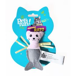 Juguete Gato Ratón Eco Catnip