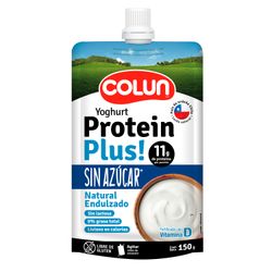 Yogurt Colun Protein Plus Sin Azúcar Natural 150 g