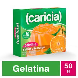 Gelatina Caricia Naranja 50 g