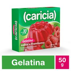 Gelatina Caricia Frambuesa 50 g