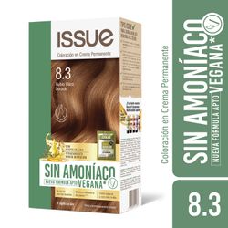 Coloración Issue Kit Sin Amoniaco N8.3 Vegano