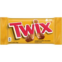 Chocolate Twix Funsize 5 Pack 75 g