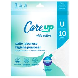 Esponja Jabonosa Seca Care Up Vida Activa 10 un.