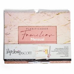 Planificador Familiar con Lápiz 34H Ascott