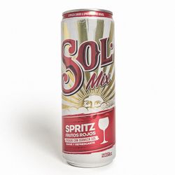 Cerveza Sol Mix Frutos Rojos Lata 350 cc