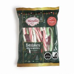 Bastones de Caramelos Navideños Merello 12 un.