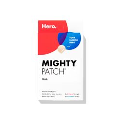 Parche Antiacné Mighty Patch Hero Duo Original/Invisible 12 un.