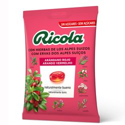 Caramelo Ricola Sabor Cranberry 70 g