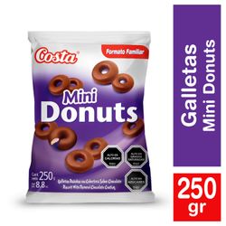 Galletas Bañadas con Cobertura Sabor Chocolate 250 g