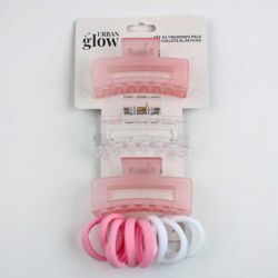 Set Pelo Urban Glow Elásticos
