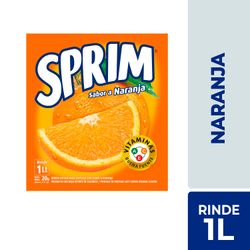 Jugo en Polvo Sprim Naranja 20 g