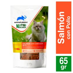 Snack Gato Treats Trozos Salmón 65 g