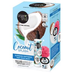 Pack Organic Shop Shower Gel + Exfoliante Corporal