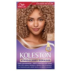 Kit Tintura Koleston 836 Light Blonde Sunset