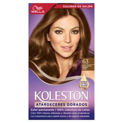 Kit Tintura Koleston 63 Rich Dark Golden Blonde