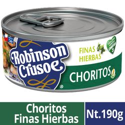 Choritos Robinson Crusoe Finas Hierbas 100 g drenado
