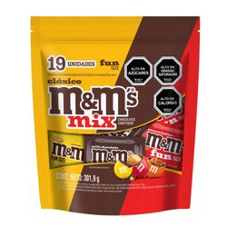 Chocolate M&M Fun Size Mix 302 g