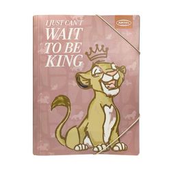 Carpeta Plástico con Elástico Stitch Artel