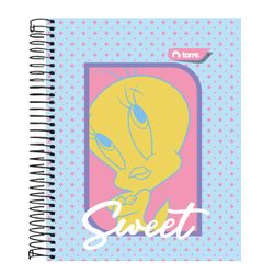Cuaderno Book Tweety Matriz 5 mm 150 Hojas Torre