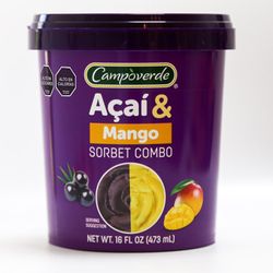 Sorbete Acai & Mango Campoverde 443 ml