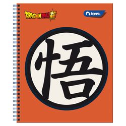 Cuaderno Universitario Clásico Dragon Ball 7 mm 100 Hojas