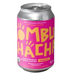 Kombuchacha Cero Frambuesa Lata 355 ml