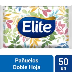 Pañuelos Facial Elite Bolsa 50 un.