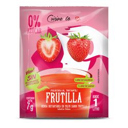 Jugo en Polvo Cuisine & Co Frutilla 7 g