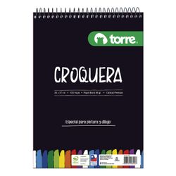 Croquera Torre Imagia 26 x 37 cm 100 Hojas