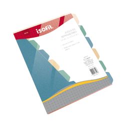 Separador Isofit Carta 6 Posiciones Cartulina