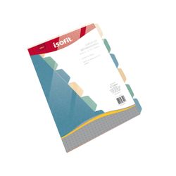 Separador Isofit Oficio 6 Posiciones Cartulina