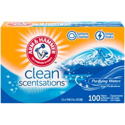 Láminas para Secadora Arm & Hammer 100 un.
