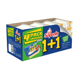 Pack 4 un. Yogurt con Cereal Soprole 1+1 Zucaritas 140 g