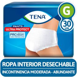 Ropa Interior Desechable Tena Pants Ultra Protect G 30 un.